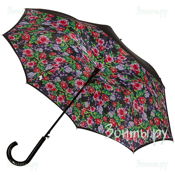 Женский двусторонний зонт Fulton L754-3163 Rose Garden Bloomsbury-2