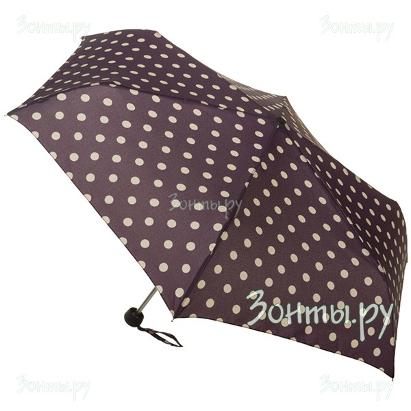 Легкий женский зонтик с рисунком Cath Kidston L768-3066 Button Spot Grape