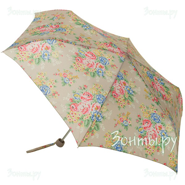 Механический легкий зонт для женщин Cath Kidston L768-3139 Candy Flowers