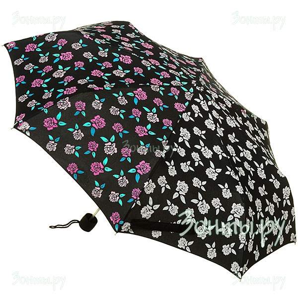 Женский зонтик с проявляющимся рисунком Fulton L779-3168 Magic Rose SuperLite-2