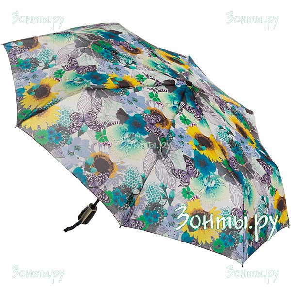 Женский зонтик полный автомат с цветочным узором Doppler 7441465 PV-02