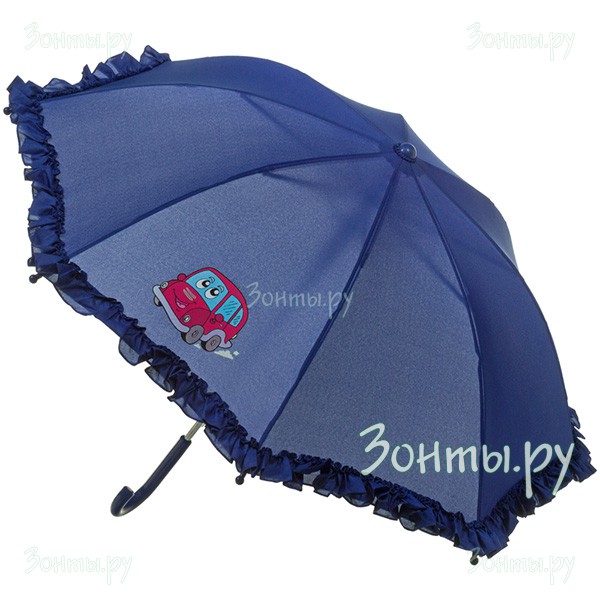 Детский зонт синего цвета с рюшами Airton 1652-15