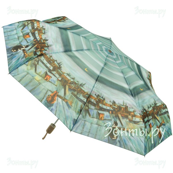 Женский зонт с большим куполом полный автомат Zest 24985-455