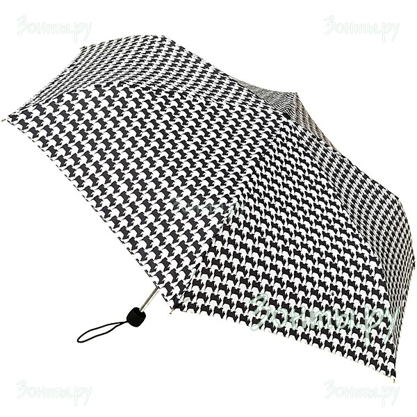 Легкий мини зонт для женщин Fulton L553-3284 Scottie Dog