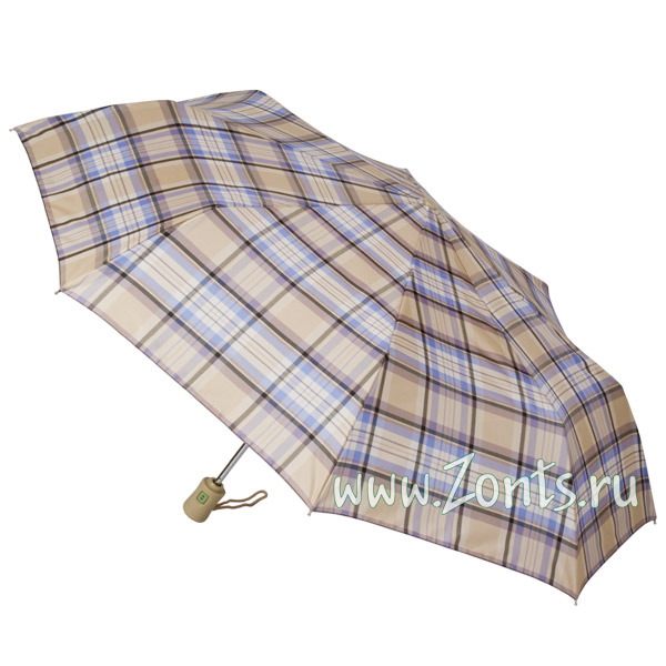 Удобный женский зонт Fulton J346-945 Vintage check