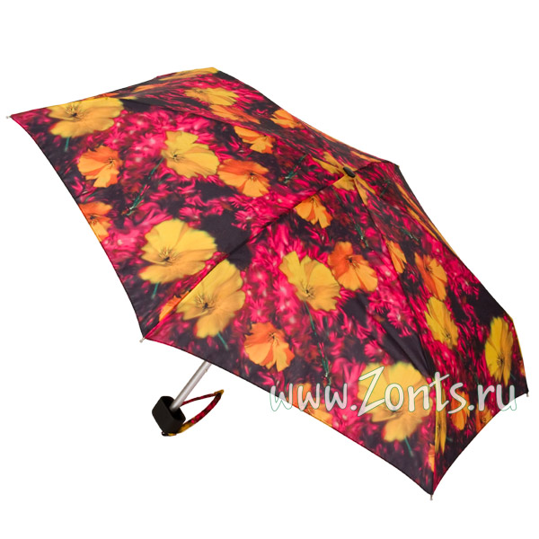 Красивый женский зонтик L501-2057 Marigold Tiny-2 с цветочной расцветкой