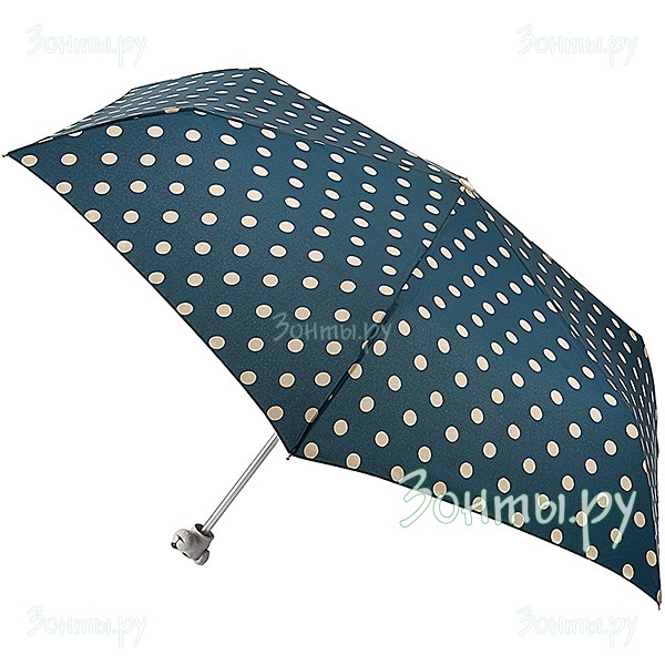 Легкий дизайнерский зонт Cath Kidston L768-3234 ButtonSpotRichGreen