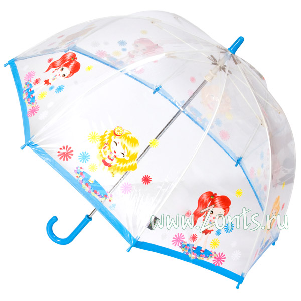 Детский прозрачный зонт Zest 51510-18