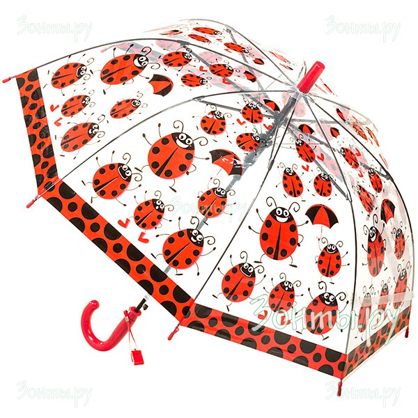 Детский автоматический зонт Torm 14807-02 с веселым рисунком