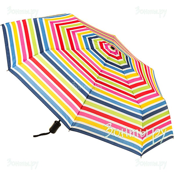 Полностью автоматический женский зонт в полоску Derby 7440365