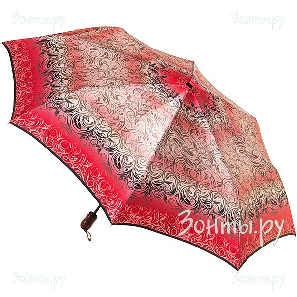 Сатиновый женский зонт с узором Doppler 74660 FGE-01