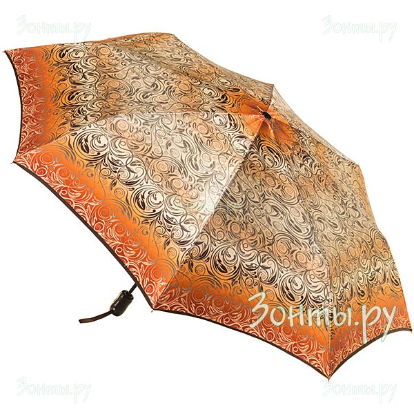 Сатиновый женский зонтик с узором Doppler 74660 FGE-02