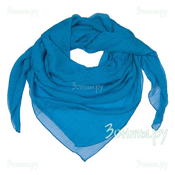 Платок-шаль шейный светло-синего цвета Rossini FC834-24