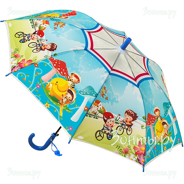 Голубой зонт Ребятишки для детей Torm 14808-05