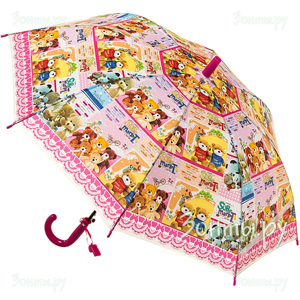 Детский автоматический зонт Мишки Torm 14806-01