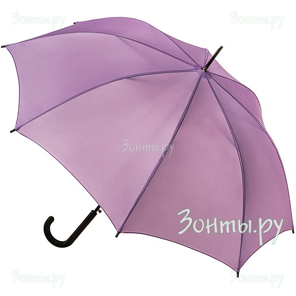 Женский зонт-трость Torm 1401-09 фиолетовый однотонный, автомат