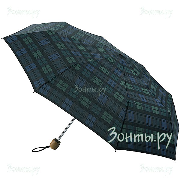 Механический женский зонт в клетку L450-3540 Moody Check Stowaway Deluxe-2