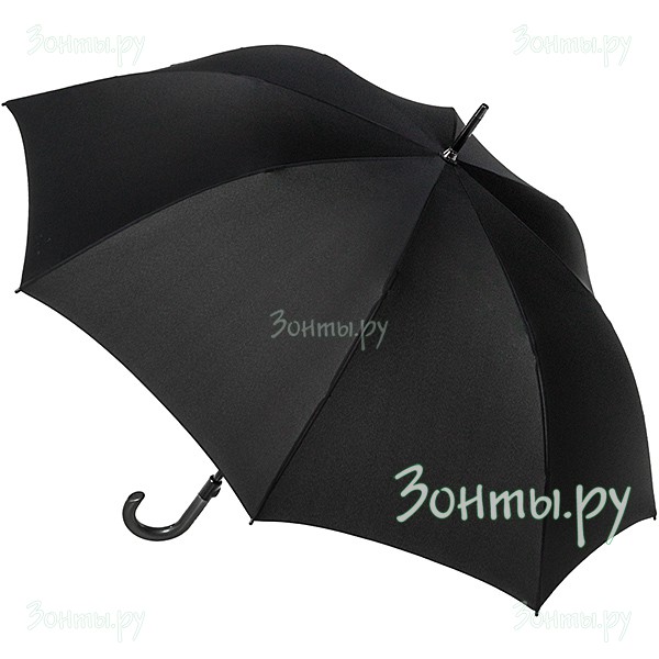 Черный зонт-трость с большим куполом Knirps 9639031000 Black в чехле