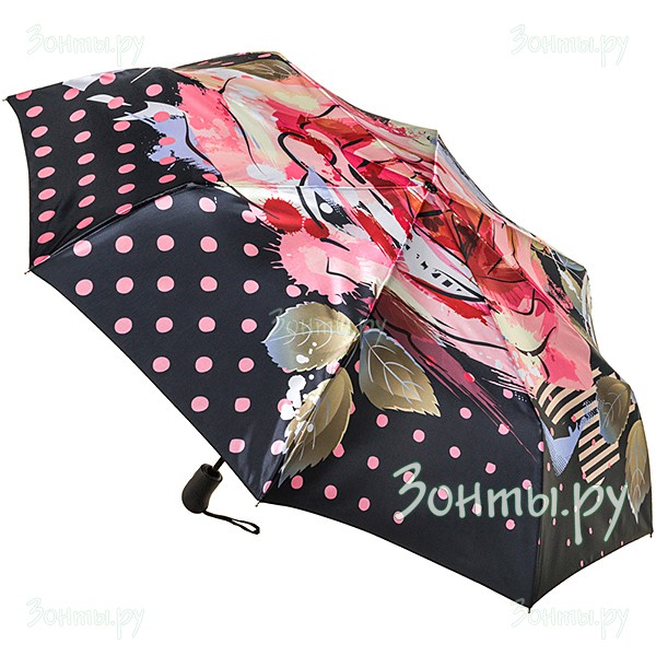 Сатиновый женский зонтик Trust 30471-03 полный автомат