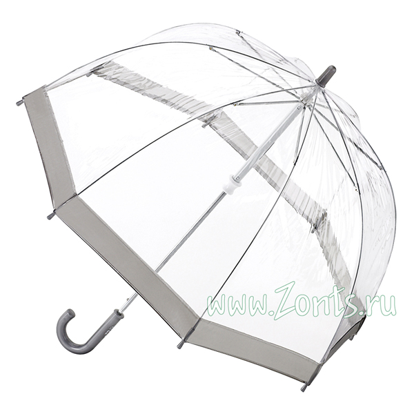 Прозрачный детский зонтик Fulton C603-003 Silver Funbrella-2