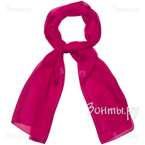 Тонкий шарф-палантин розового цвета TK26452-29 Pink