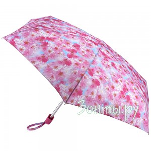 Нажмите чтобы увеличить Плоский женский мини зонтик Fulton L501-3616 Floral Dream