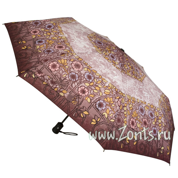 Удобный женский зонт Airton 3915-30 среднего размера
