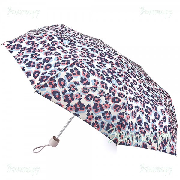 Компактный женский зонт Fulton L354-3625 Acid Leopard (Цветной-леопард)