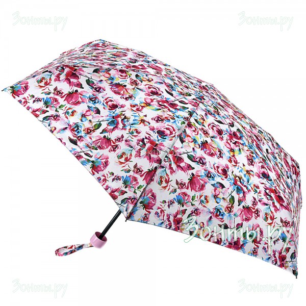 Женский компактный зонт Fulton L859-3628 Digi Rose (Розы)