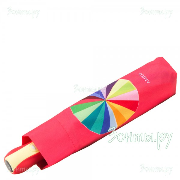 Складной зонт радуга для женщин Amico 350-03A