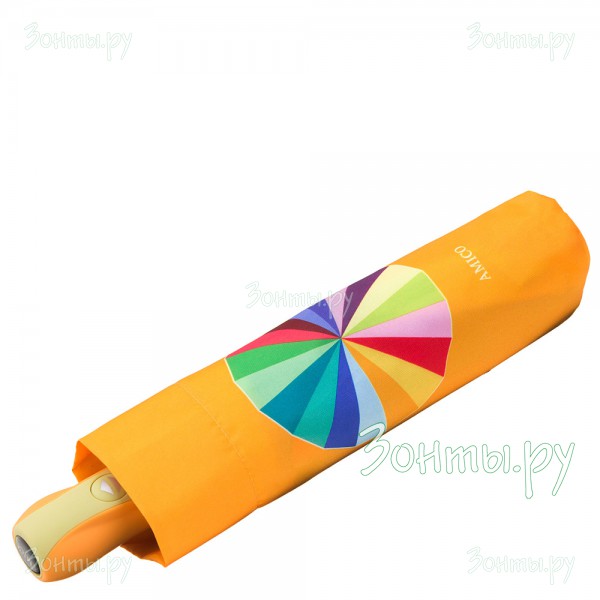 Складной зонтик радуга для женщин Amico 350-04A