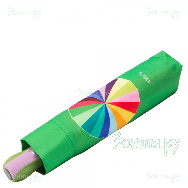 Разноцветный недорогой зонтик Amico 350-06A