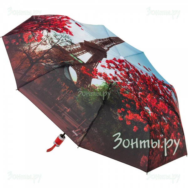 Женский зонтик с огромным фото Эйфелевой башни Amico 6102-03
