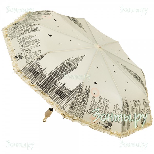 Кружевной женский зонт Amico 3016-05 в коробке
