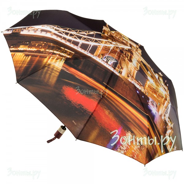 Зонтик с ночным Тауэрским мост на весь купол Amico 5652-02
