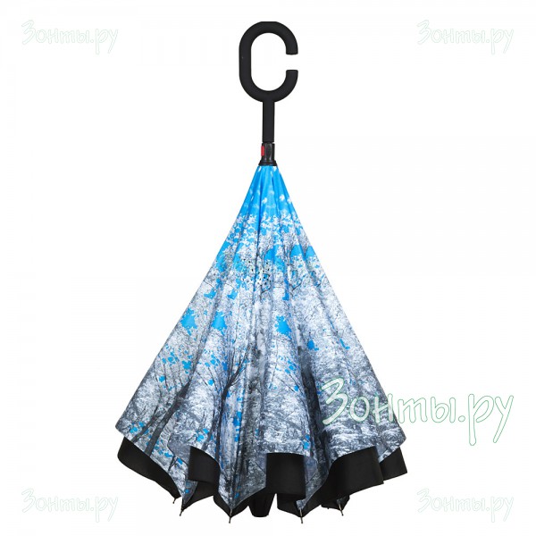 Обратный зонт-трость Selino Umbrella 4-15