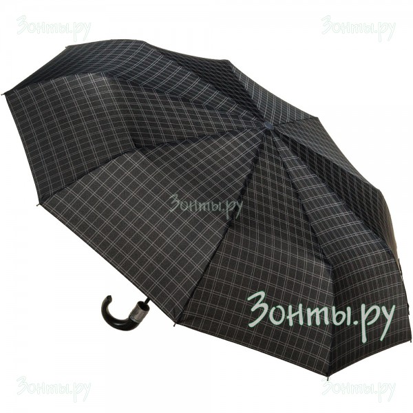 Зонт для мужчин Amico 6100-05 с ручкой крюк