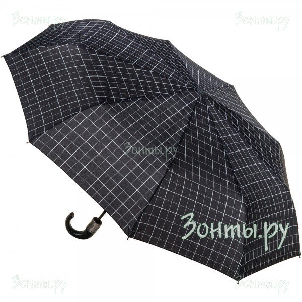 Зонтик для мужчин Amico 6100-06 с ручкой крюк