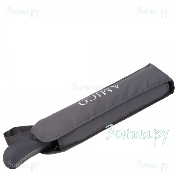 Большой зонт серого цвета Amico 8700-02 дешевый