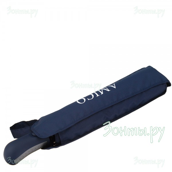 Большой зонт синего цвета Amico 8700-03 дешевый