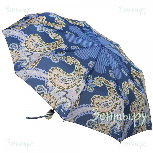 Женский зонтик с орнаментом River 1224-05 полный автомат