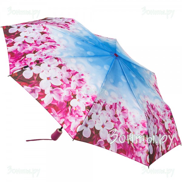 Женский зонт с ярким рисунком Airton 3916-232 полный автомат
