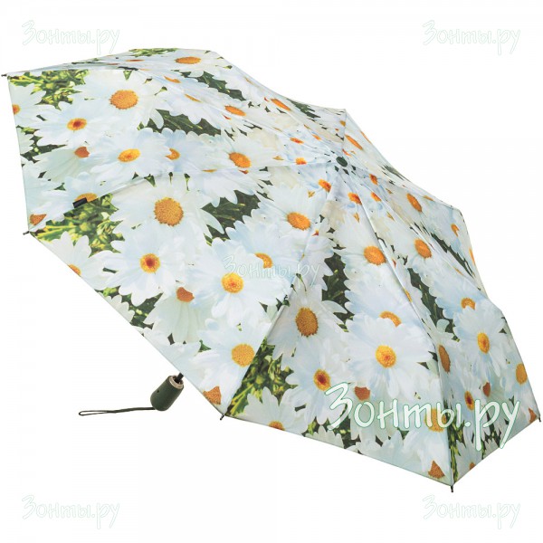 Женский зонтик с ромашками Airton 3916-235 полный автомат