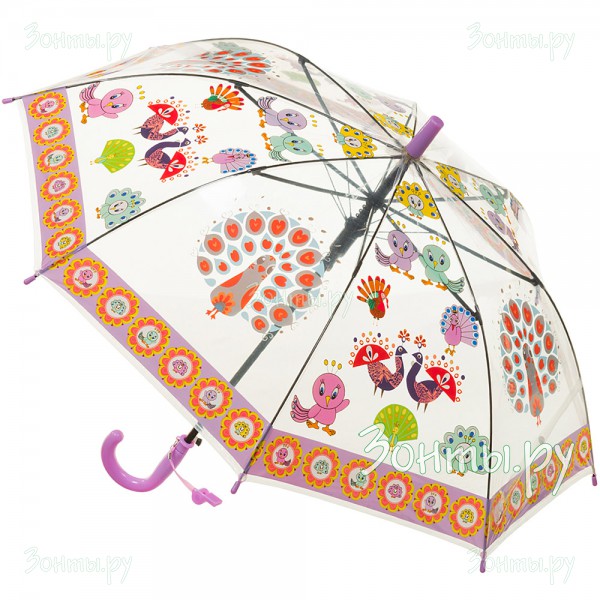 Детский прозрачный зонт Torm 14807-23 автоматический