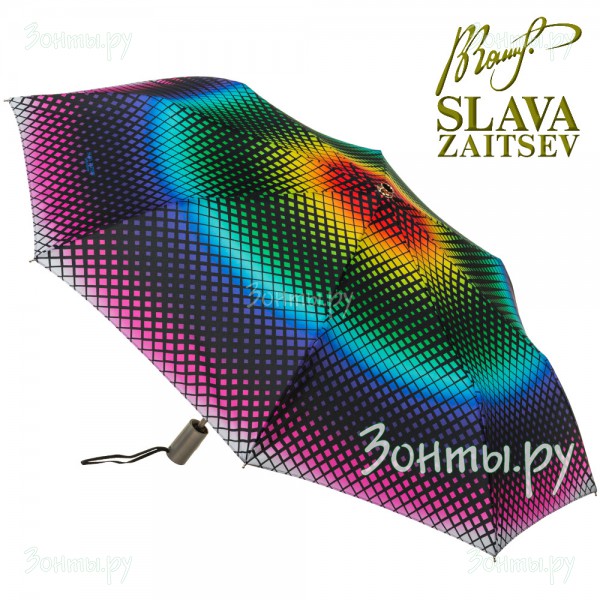 Нажмите чтобы увеличить Женский зонтик брендовый Slava Zaitsev SZ-099 mini