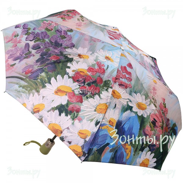 Зонт для женщин Trust 31475-05 с ручкой из искусственной кожи