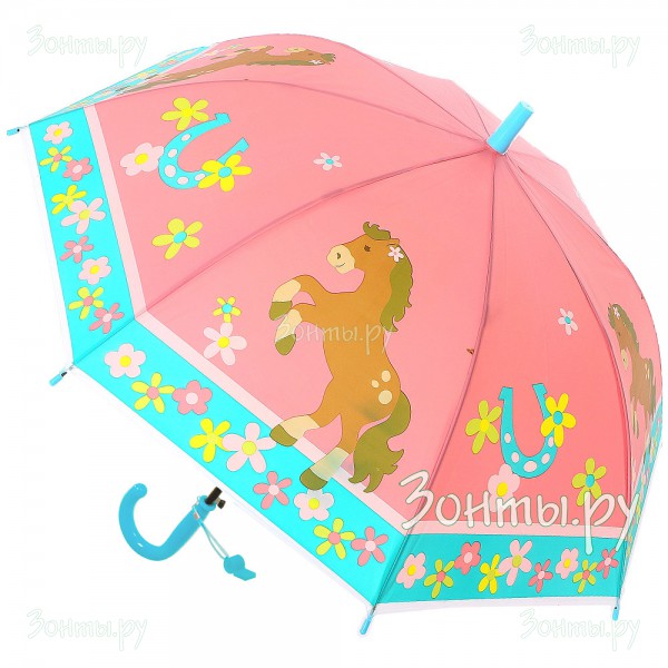Детский зонт-трость Torm 14811-05 со свистком