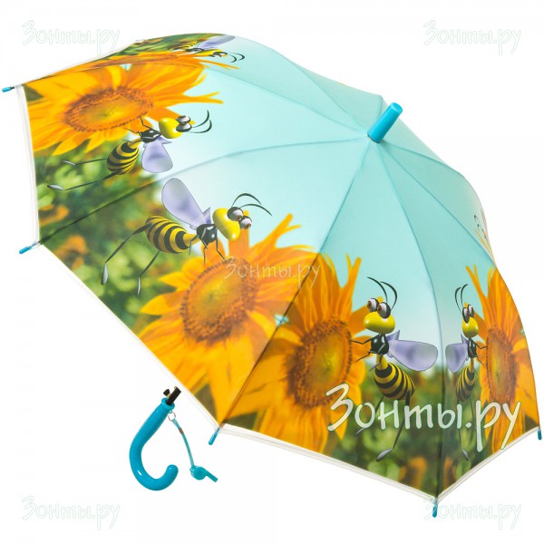 Детский зонт-трость со свистком Torm 14811-13 автоматический
