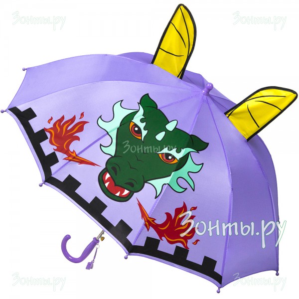 Зонтик ArtRain 1653-18 со свистком автоматический