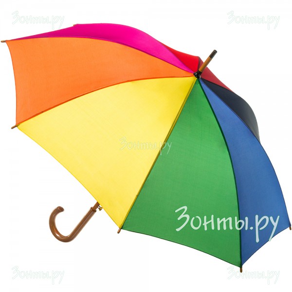 Разноцветный зонт-трость Promo 3520149 автомат
